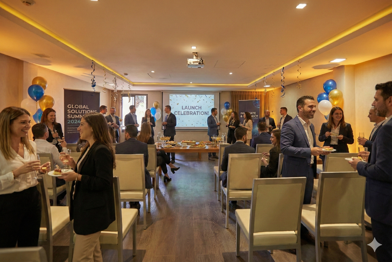 Organize a professional event